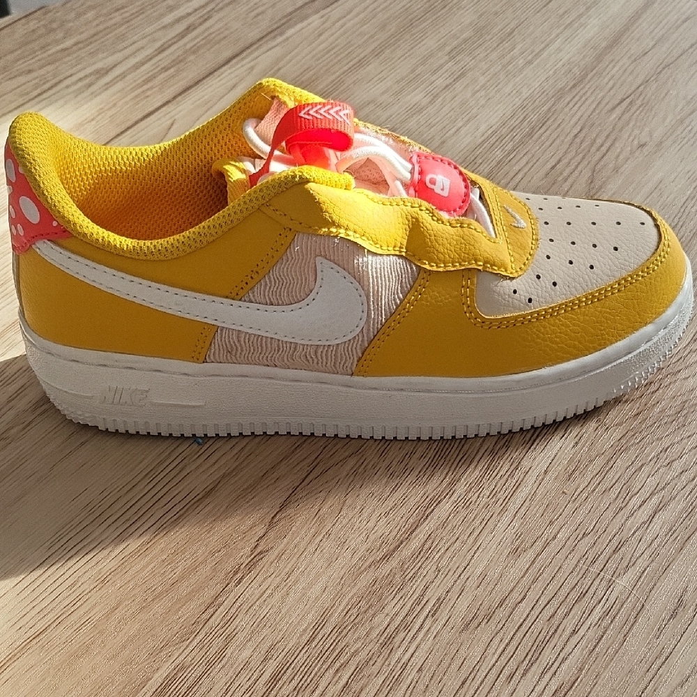 Kids Yellow Nike Sneakers
